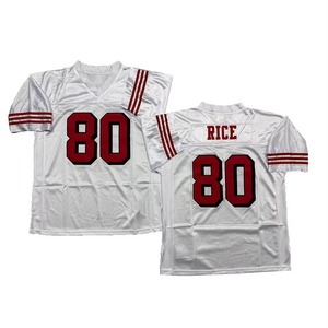 Maglia da Calcio Vintage da Uomo con Cuciture Stile Retrò Steve Young Joe Montana Deion Sanders <span class=keywords><strong>Ricky</strong></span> Watters Roger Craig Spedizione Veloce - Product Image 6