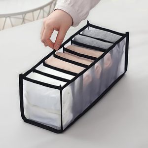 OEM logo Nylon Mesh Clothes Shirt Underwear Organizer Folding Jeans Pants Closet Drawer Storage <b>Box</b> Bin Container Factory - Product Image 3