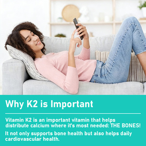 Gélules de Vitamine K2 de Haute Qualité avec MK4 pour une Santé Cardiovasculaire Optimale – Compléments Alimentaires pour le Soutien Cardiovasculaire - Product Image 5