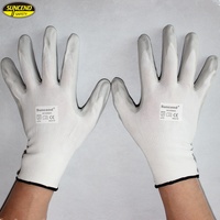 Gants de travail de sécurité antidérapants SUNCEND en nitrile micro-mousse souple de haute qualité, calibre 13, revêtement palmaire, vente en gros