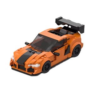 Kit de construction de modèles de voitures Moc Diy <span class=keywords><strong>Puzzle</strong></span> Assembly Building Block Car Model Set Racing Classic Old Car SUV Model - Product Image 5