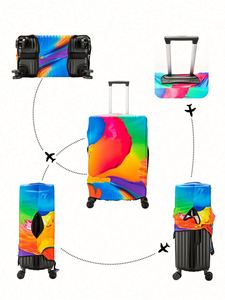 Xl Explore Land Travel Luggage Cover Suitcase <b>Protector</b> for 18-30 Inch Luggage Case - Product Image 3
