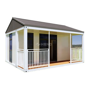 <span class=keywords><strong>Maison</strong></span> conteneur préfabriquée mobile de 20 pieds, démontable et portable, avec salles de bain, utilisable comme abri de jardin, mini-villa, bureau à domicile ou <span class=keywords><strong>maison</strong></span> mobile. - Product Image 1