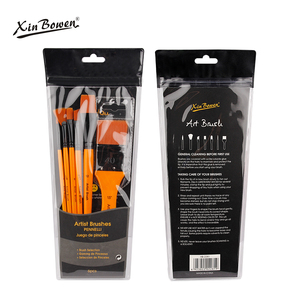 Ensemble de pinceaux professionnels pour <span class=keywords><strong>peinture</strong></span> à l'huile, acrylique et <span class=keywords><strong>aquarelle</strong></span> Xin Bowen PVC Bag, fournitures d'art pour le dessin - Product Image 3
