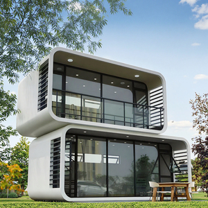 Casa Cápsula Prefabricada Modular de Lujo con Diseño 2026, Tipo Apple, con Baño y Cocina para Hotel, <span class=keywords><strong>Resort</strong></span> o <span class=keywords><strong>Camping</strong></span> - Product Image 4