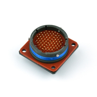 Connecteurs circulaires série II 66 broches T18B35SA D38999 J599 TT MIL-DTL-38999, boîtier en aluminium, industrie, aviation, connecteur DIN