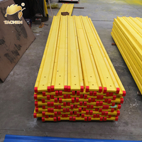 Poutre en bois jaune Doka H20 de fabrication chinoise, poutre en H / H20 et H12 pour système de coffrage, structure de coffrage, construction de coffrage