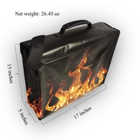 Sac à dos étanche de bonne qualité sac ignifuge sac de documents sac de rangement dans un dossier