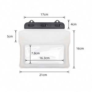 Bolsa Impermeable para Teléfono Celular 2025, para Deportes al Aire Libre, IPX8, PVC Transparente, para Natación, Ligera, Unisex - Product Image 2