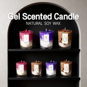 Vela Aromática <span class=keywords><strong>de</strong></span> Cera <span class=keywords><strong>de</strong></span> Soja <span class=keywords><strong>con</strong></span> Fragancia a Té <span class=keywords><strong>con</strong></span> <span class=keywords><strong>Leche</strong></span>, Café <span class=keywords><strong>con</strong></span> Cubitos <span class=keywords><strong>de</strong></span> Hielo y Gelatina, Caja <span class=keywords><strong>de</strong></span> Regalo Navideña, Aceite Esencial <span class=keywords><strong>de</strong></span> Plantas, Aromaterapia, Fuegos Artificiales, Globo - Product Image 2