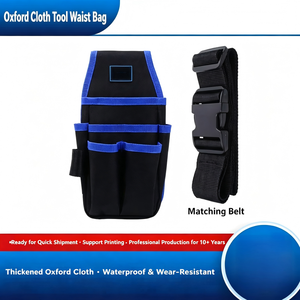 garden <b>tool</b> <b>bags</b>, multi-functional repair <b>tool</b> waist <b>bags</b>, canvas and Oxford cloth electrician <b>tool</b> <b>bags</b>, electrician - Product Image 2