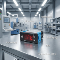 ODM OEM EW-181H Termostat Pengontrol Suhu -45 ℃   sampai 120 ℃   Pengontrol Digital dengan Probe Temperatur Bersertifikasi CE SIL