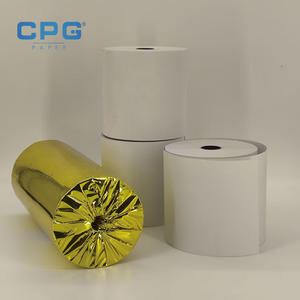 Papel Térmico Blanco Liso de 80x80mm y 55gsm para Tickets de Estacionamiento y Recibos POS, Venta al Por Mayor de Fábrica con Muestras Gratis - Product Image 1