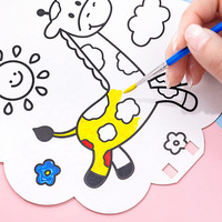 Mini-ventilateur éducatif à thème spatial astronaute, à personnaliser soi-même, pour enfants de maternelle et élèves du primaire, à peindre à la main