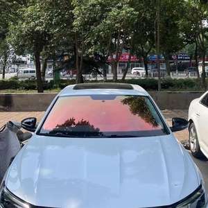 فيلم نوافذ أمني أحمر رائج لعام <span class=keywords><strong>2025</strong></span> مع حماية من الأشعة فوق البنفسجية ووظيفة تغيير اللون للخصوصية - Product Image 6