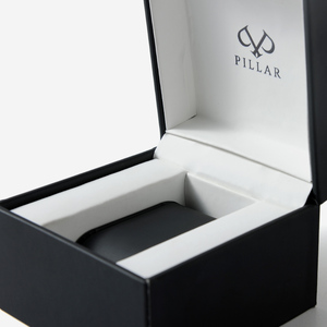 Nhà máy thiết kế thanh lịch sang trọng màu đen giấy cứng nhắc các tông đóng gói quà tặng tùy chỉnh hộp đồng hồ - Product Image 4