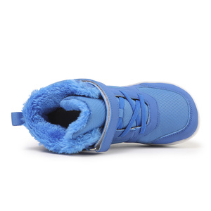 Yoris enfants fourrure pieds nus chaussures automne enfants chaussures filles botte bébé cheville hiver bottes de neige - Product Image 3