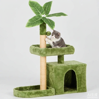 Produk Baru: Tiang Garuk Kucing Ramah Lingkungan dari Sisal, Model cFrame, Mainan Kucing