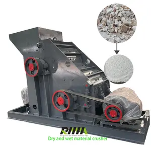 Machine de concassage de sol d'alimentation de rouleau de personnalisation d'usine broyeur de motte déchiqueteuse de type marteau