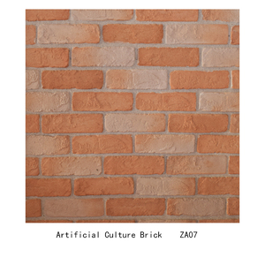 Gạch ZA07 Nhỏ Màu Hồng Trang Trí Biệt Thự Và TÒA NHÀ Cho Tường Đá Giả Văn Hóa Đá Xi Măng - Product Image 2
