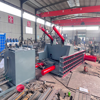 Compacteur de ferraille mobile hydraulique en acier inoxydable pour ferraille de voiture et aluminium Presse à balles pour ferraille