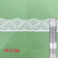 Gordon Ribbons 'Ruban élastique brodé de dentelle florale en nylon pour soutien-gorge et sous-vêtements Spandex Décoration de vêtements