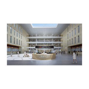 Dịch vụ kết xuất <span class=keywords><strong>3D</strong></span> bệnh viện trực quan kiến trúc cho các cơ sở y tế - Product Image 1