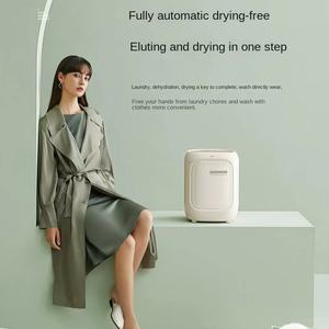 Mini <span class=keywords><strong>Lavadora</strong></span> Eléctrica Totalmente Automática, <span class=keywords><strong>Lavadora</strong></span>-<span class=keywords><strong>Secadora</strong></span> Todo en Uno, Control de Pantalla Táctil, Drenaje por Gravedad, Pequeña, para Ropa Interior <span class=keywords><strong>y</strong></span> Calcetines - Product Image 3