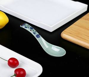 Juego <span class=keywords><strong>de</strong></span> cubiertos <span class=keywords><strong>de</strong></span> cuchara <span class=keywords><strong>de</strong></span> melamina ecológica para comida, cocina, fiestas, restaurantes/hoteles - Product Image 3