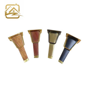 Pieds de canapé modernes en métal chromé, solides, 15cm/18cm, en tube de fil chromé, pieds de meubles en fer, pas chers pour canapé-lit et armoire - Product Image 1