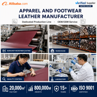 Cuir synthétique PU grain litchi imperméable écologique pour mocassins plateforme, matériaux SGS ISO EU POPs recyclés, OEM ODM MOQ100M