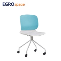 Chaise de bureau pliante EGROspace pour conférences, réunions, formations, réceptions et visiteurs