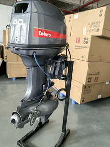 Powerful 2 Stroke 40HP 2 Cylinder Gasoline Motor With Jet Unite for Marine <b>Boat</b> <b>Engine</b> Wholesale - Product Image 3