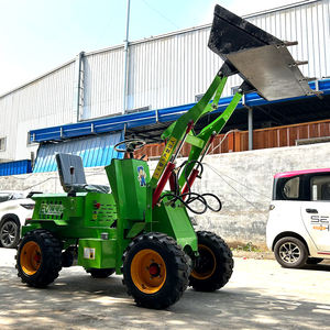 Gratis pengiriman dioperasikan baterai Mini <span class=keywords><strong>Loader</strong></span> elektrik 500kg Mini pemuat depan elektrik - Product Image 4