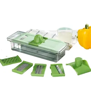 Multifunctionele Keukenmachine Salade Meester Groente Chopper Plastic Vegetable Slicer Cutter Chopper