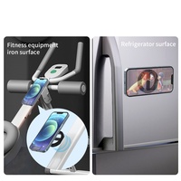 Support de téléphone universel magnétique flexible double face pour bureau et salle de sport avec design étanche pour 15/14/13