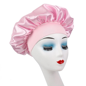 Bonnet de Douche Écologique en Satin Haute Qualité à Large Bord et Haute Élasticité pour Adultes – Soin des Cheveux et Beauté – Offre Spéciale - Product Image 3