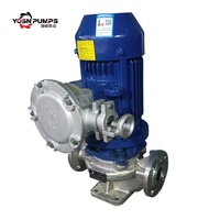 Pompa Booster Sentrifugal Vertikal 21.8m3/Jam, Head 38m, 4kw untuk Irigasi Sprinkler Lanskap