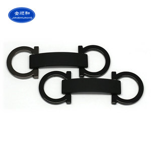 Elegante negro de china de aleación de zinc de <span class=keywords><strong>zapatos</strong></span> de hebilla de metal - Product Image 4