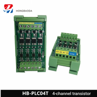 Amplificateur PLC isolé HONGBAODA DC 4/8 voies, 50A, courant élevé, entrée NPN/PNP compatible, isolateur photoélectrique, relais PLC