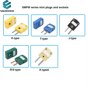 Conector de Termopar Tipo K de Plástico, Mini Termopar Tipo J-K/T/J/<span class=keywords><strong>E</strong></span>/<span class=keywords><strong>R</strong></span>/<span class=keywords><strong>S</strong></span>/<span class=keywords><strong>U</strong></span>, Conector Hembra para Panel - Product Image 6