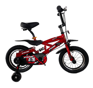<span class=keywords><strong>Bicicleta</strong></span> Infantil Estilo Motocicleta para Niños, Cuadro con Suspensión, Pedal Clásico, 12, <span class=keywords><strong>16</strong></span>, 20 Pulgadas, para Niños de 8 a 12 Años, Color Rojo - Product Image 1