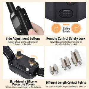 Collar de Adiestramiento para Perros con Control Remoto Inteligente, con Descarga Eléctrica y Vibración Anti-Ladridos, Resistente al Agua IP67 - Product Image 5