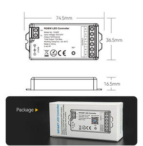 2.4G 12A RGBW <span class=keywords><strong>LED</strong></span> 컨트롤러 RF 리모컨 5선 <span class=keywords><strong>PWM</strong></span> <span class=keywords><strong>RGB</strong></span> <span class=keywords><strong>LED</strong></span> 스트립용 - Product Image 6