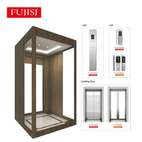 Ascensore per passeggeri FUJI interno/esterno per 2-4 piani elettrico e Gearless per piccola casa o Villa