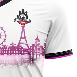 Maillot de football respirant avec logo personnalisé du fabricant Kits de football personnalisés Ensemble de vêtements de sport de service OEM - Product Image 4