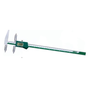 INSIZE 1525-1500 Calibre numérique de mesure de la ligne centrale/de la bordure au centre avec écran LCD, en acier inoxydable, résolution 0,01 mm, plage 0-1500 mm - Product Image 1