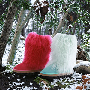 Botas de Moda para Mujer, Forradas de Piel Sintética, Estilo Oveja, Otoño Invierno 2022 - Product Image 3