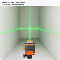 Niveau laser croisé auto-nivelant professionnel à lumière verte HARDEN, fabrication OEM