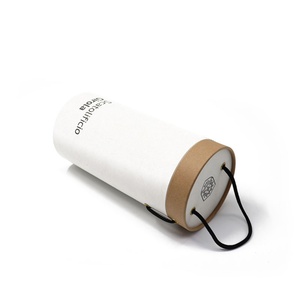 Eco-friendly Personalized Printed Recycling Cylinder Paper Container <b>Gift</b> Boxes <b>Round</b> Packaging <b>Gift</b> Paper Hat <b>Box</b> With Rope - Product Image 6